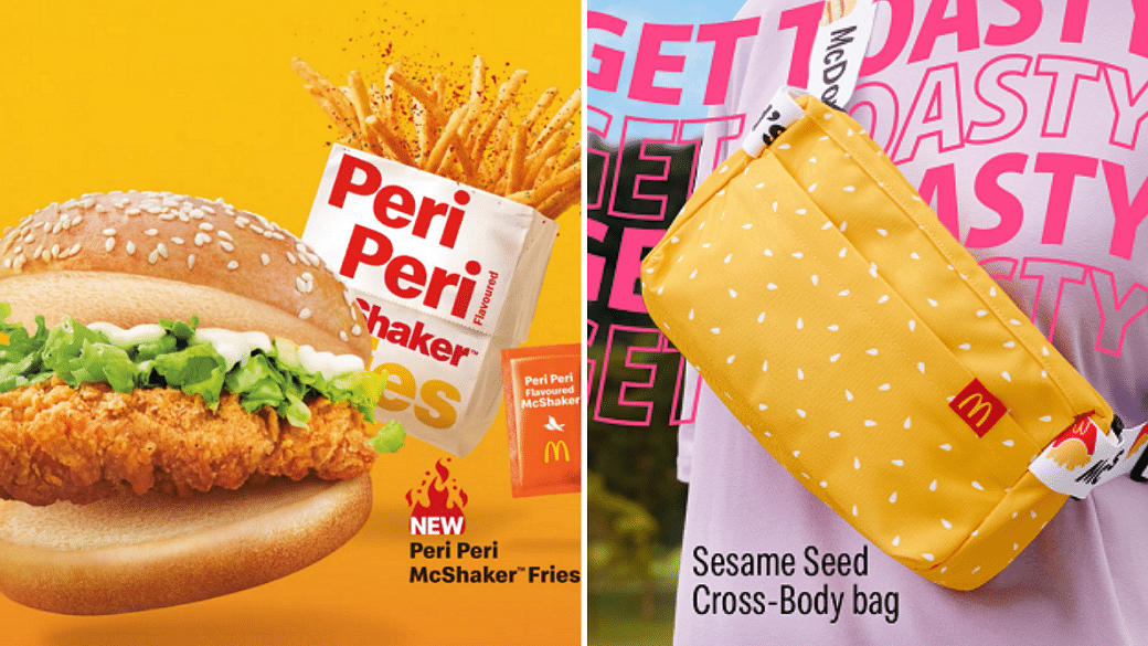 Mcdonalds Debuts New Crossbody Bags Peri Peri Mcshaker Fries More