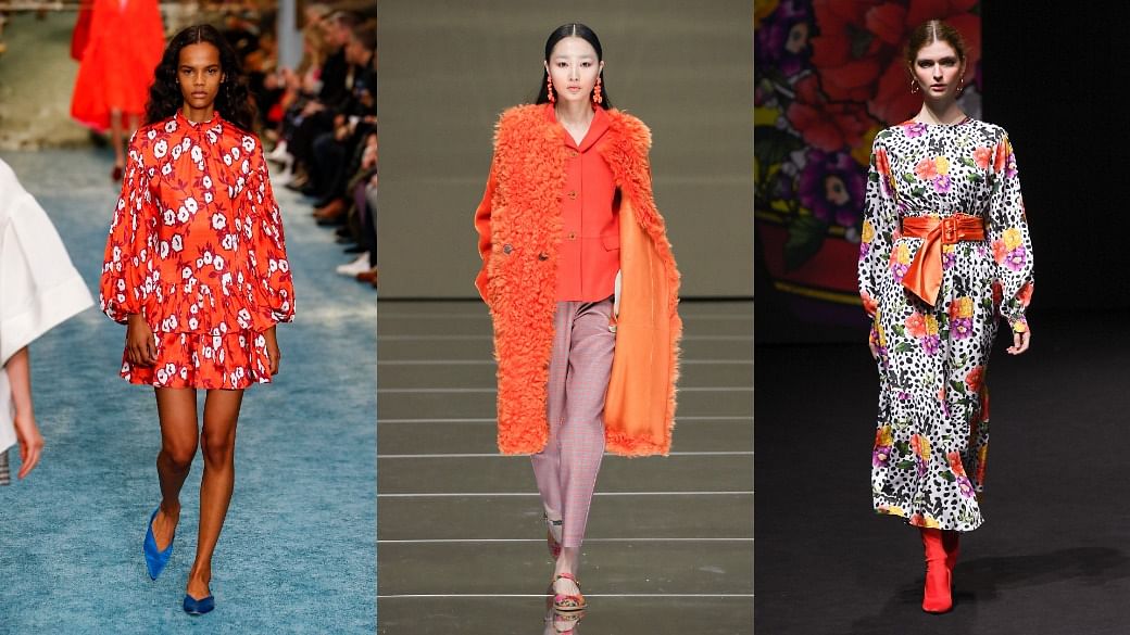 Topshop red faux fur dress Christmas cny festive, Women's Fashion