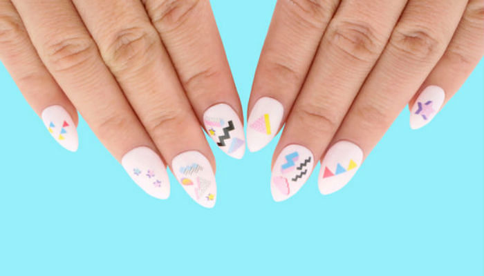 cute nail design to get at the salon