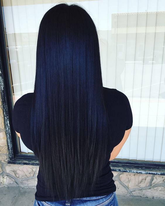 How to Get a Blue Black Hair Color  Tips for Bleaching Dyeing   Maintaining  Posh Lifestyle  Beauty Blog