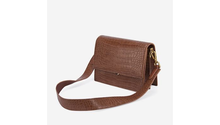 Vegan leather handbag JW PEI Brown in Vegan leather - 23140640