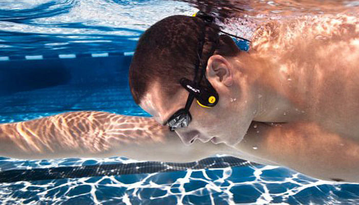 headset swimming