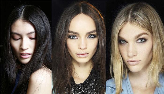 How To Make A Centre Parting Hair Trend Work For You - The Singapore  Women's Weekly