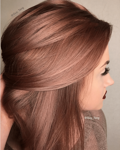 It's All About Gorgeous Rose Gold Hair! See 10 Ways To Carry The Colour -  The Singapore Women's Weekly