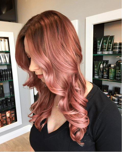 THE ROSE GOLD HAIR COLOR TREND IM COVETING  NotJessFashion