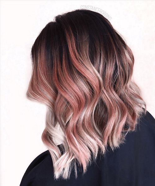It S All About Gorgeous Rose Gold Hair See 10 Ways To Carry