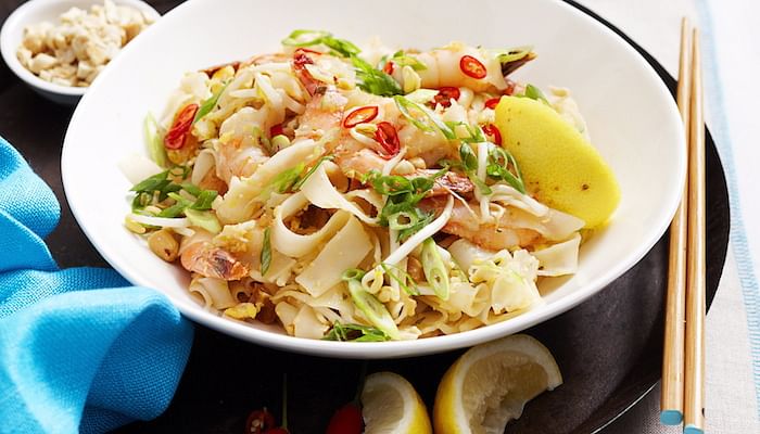 Prawn Pad Thai - The Singapore Women's Weekly