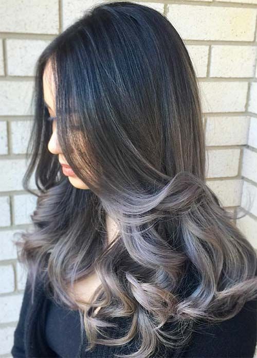 The New Ombre Grey Hair Trend Looks Good On Every Hair Length - The  Singapore Women's Weekly