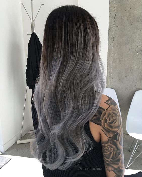 The New Ombre Grey Hair Trend Looks Good On Every Hair Length