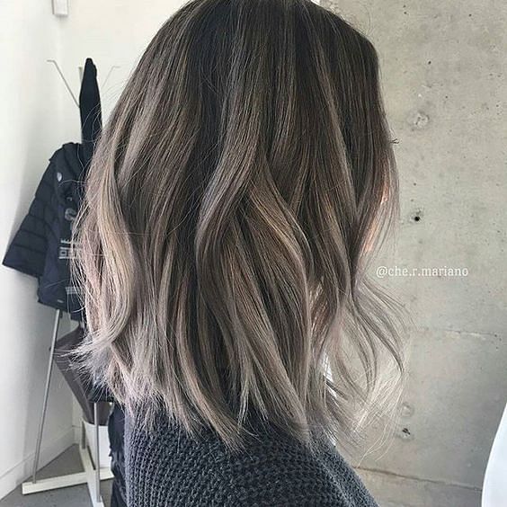 Ombre hair hotsell straight medium length