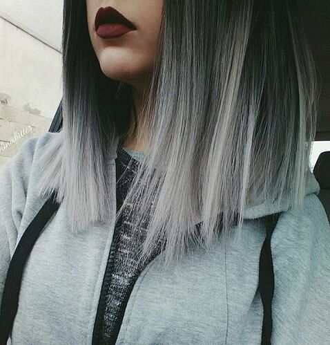The New Ombre Grey Hair Trend Looks Good On Every Hair
