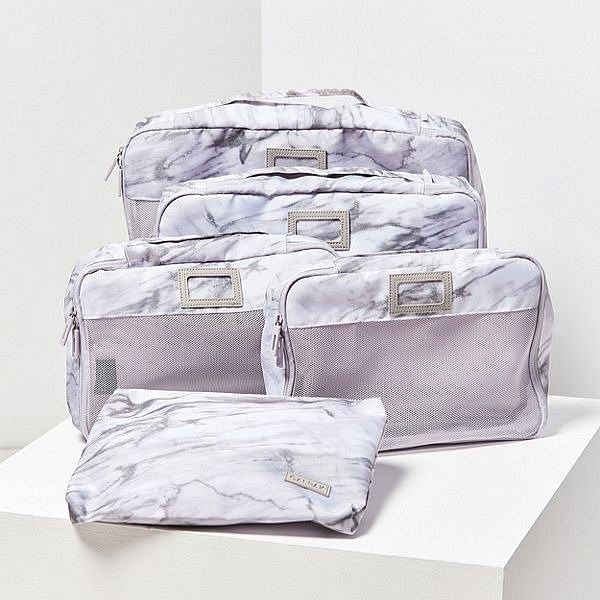 calpak marble packing cubes