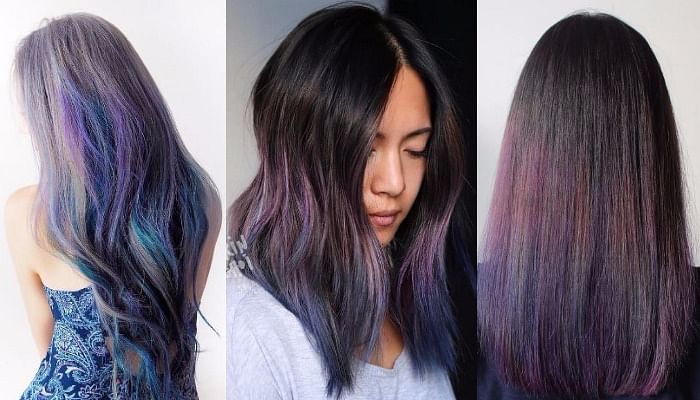 The Gorgeous New Rainbow Hair Trend You Could Wear To The