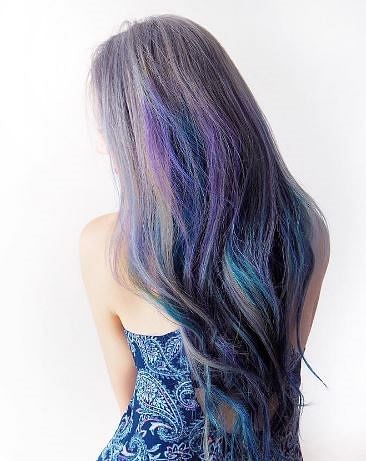 The Gorgeous New Rainbow Hair Trend You Could Wear To The Office