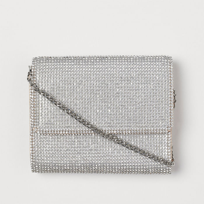 iridescent bag h&m