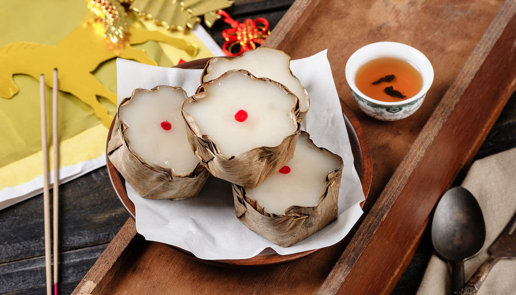 One Perfect Bite: Sticky Rice Cake - Nian Gao for Chinese New Year