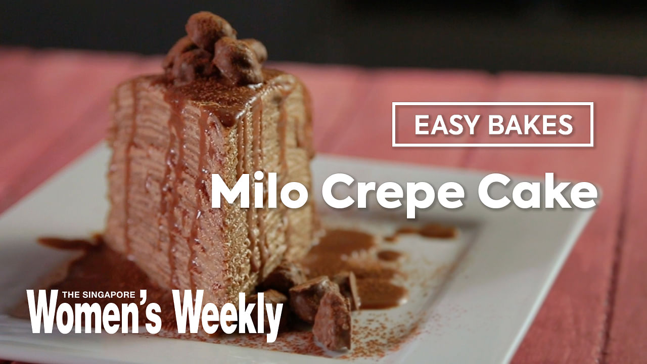 Steamed Milo Cake - Yummy Kitchen