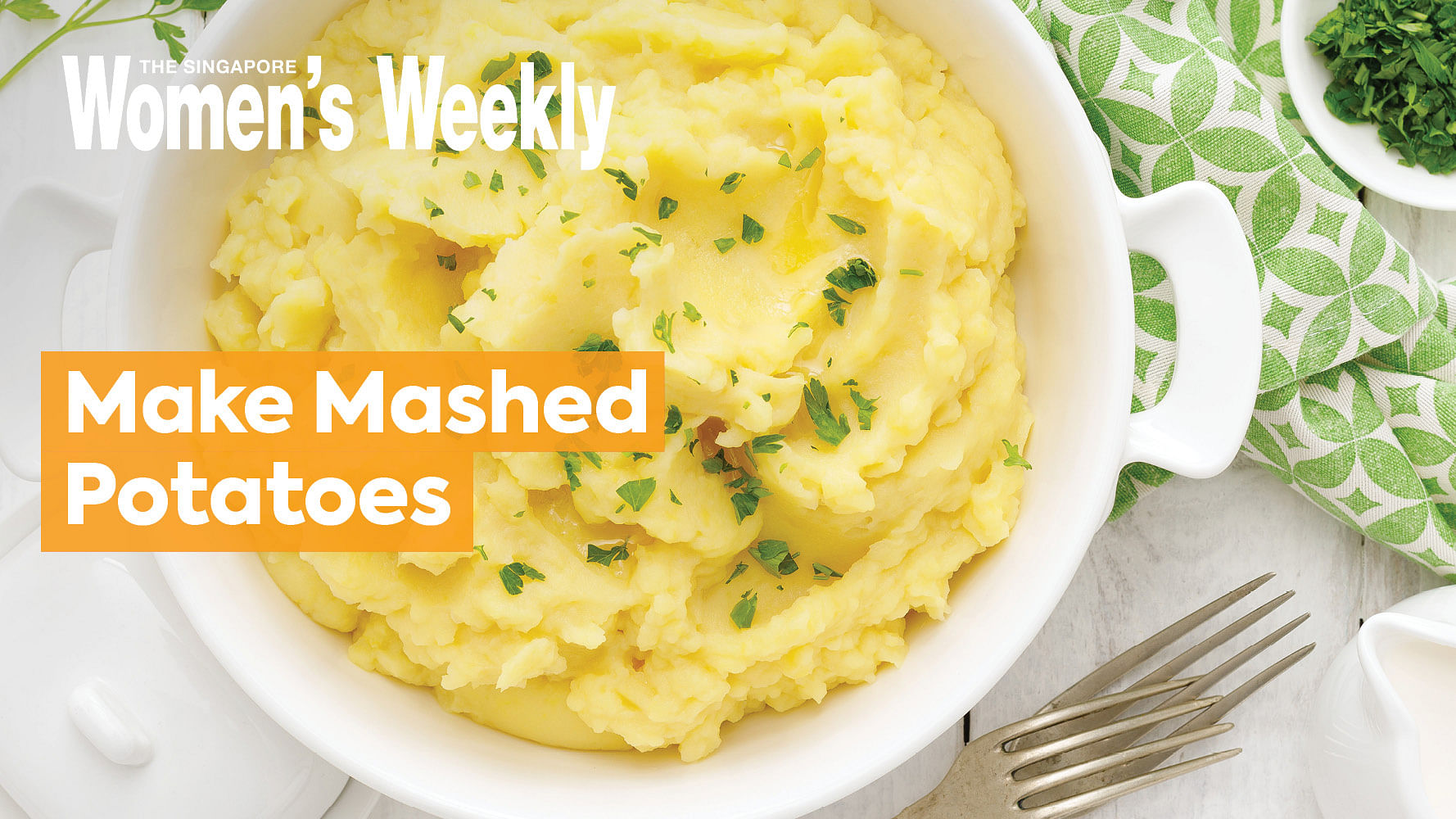 How To Make Mashed Potatoes - The Singapore Women's Weekly