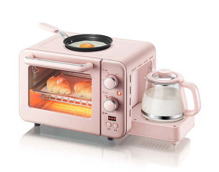 Electric oven outlet toaster