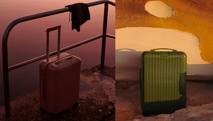 RIMOWA Essential Cabin in Desert Rose  Rimowa, Pink suitcase, Rimowa  luggage