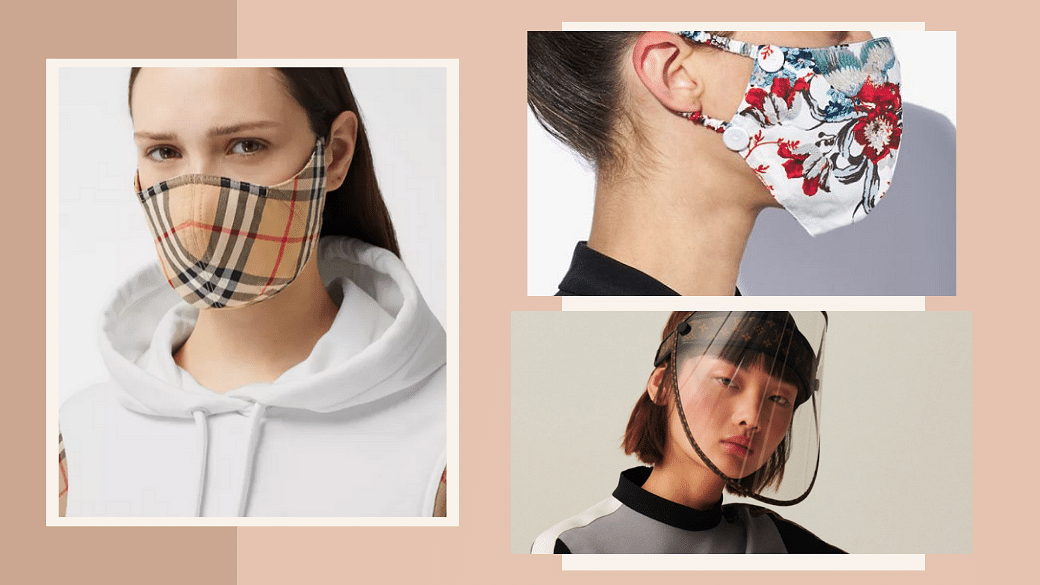 Louis Vuitton Face Mask, Health & Nutrition, Face Masks & Face