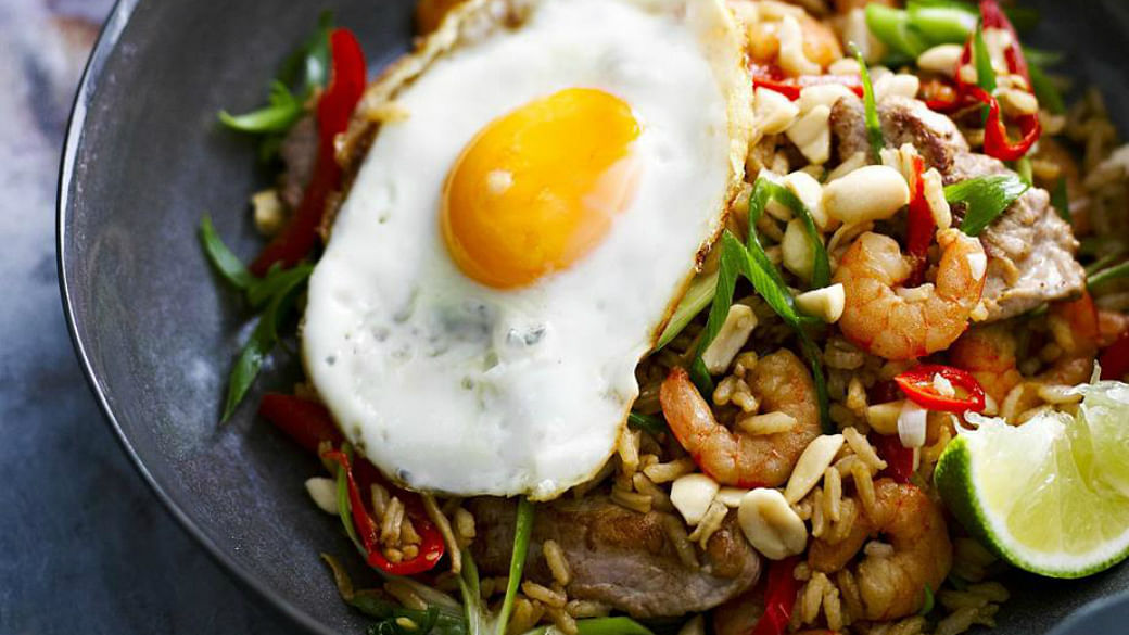  Nasi  Goreng  With Chicken And Shrimp  The Singapore Women 