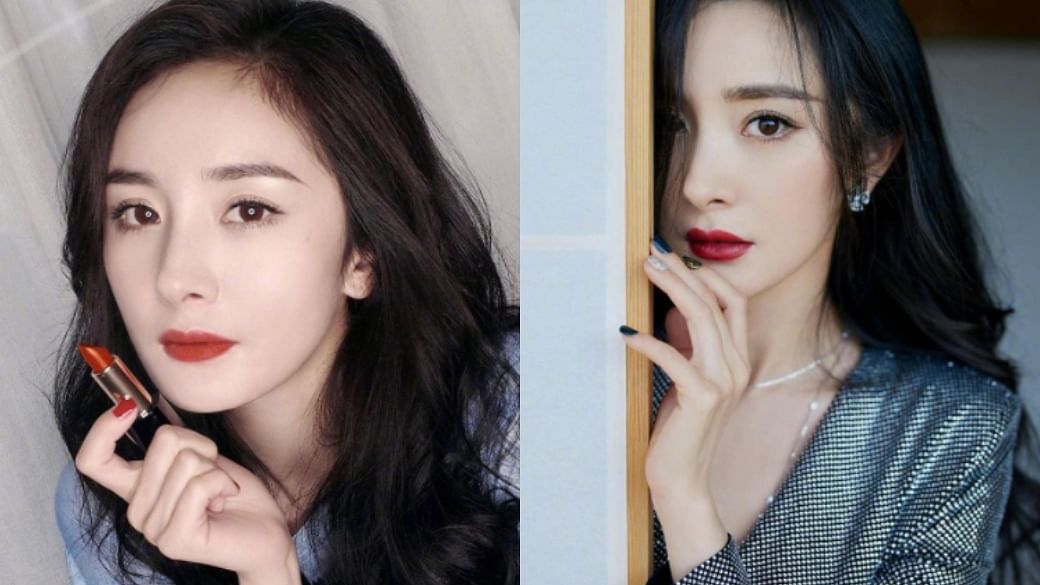 Red Lips As Seen On Chinese Actress Yang Mi