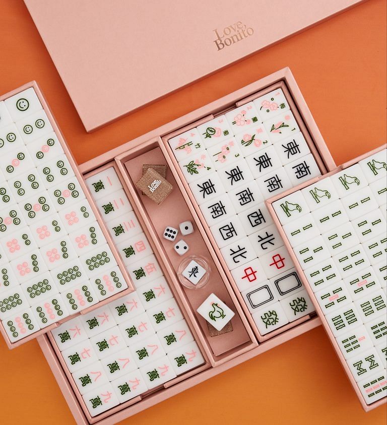 Love, Bonito Mahjong Set 2023 For A Prosperous CNY Celebration