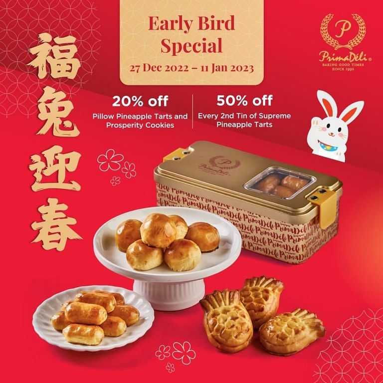 Chinese New Year 2023 Calendar - CNY Goodies, CNY Cookies