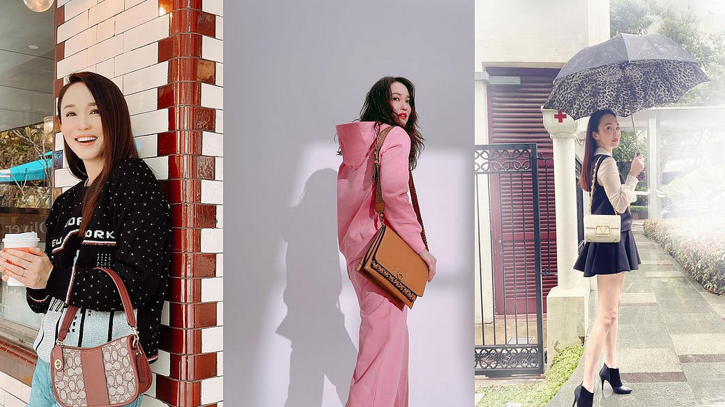 Louis Vuitton, Bags, Louis Vuitton Logo Shoulder Strap Jacquard Wide  Black Neutral Pink