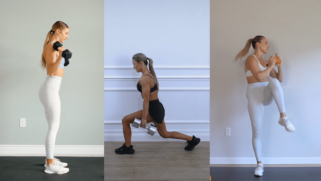 Review: I Tried These 3 Dumbbell Workouts As A Workout Novice