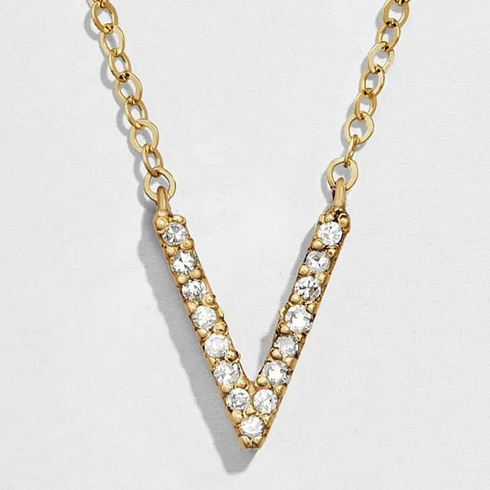 Altar'd State Gold Initial Necklace S - $10 (71% Off Retail) New With Tags  - From Shana