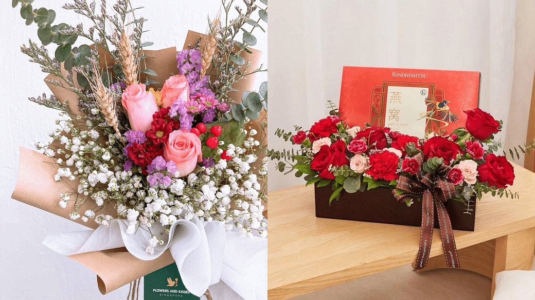 How to Make a Simple Single Stalk Bouquet - Flower Delivery Singapore, Florist Singapore