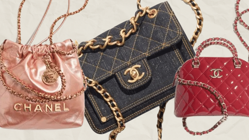 Mini Bags Reign Supreme on the Chanel new Spring Runway  LabofranceShops   Reloj Chanel new Boyfriend de acero Circa 2020