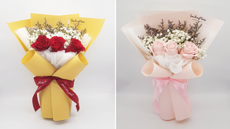 Affordable Singapore Florists For Valentines Day Bouquet Smiling Flora