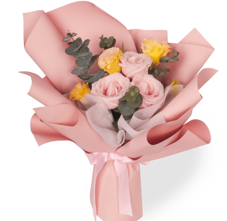 Romantic Rose Bouquet | Flower For Valentine's Day | Kalpa Florist