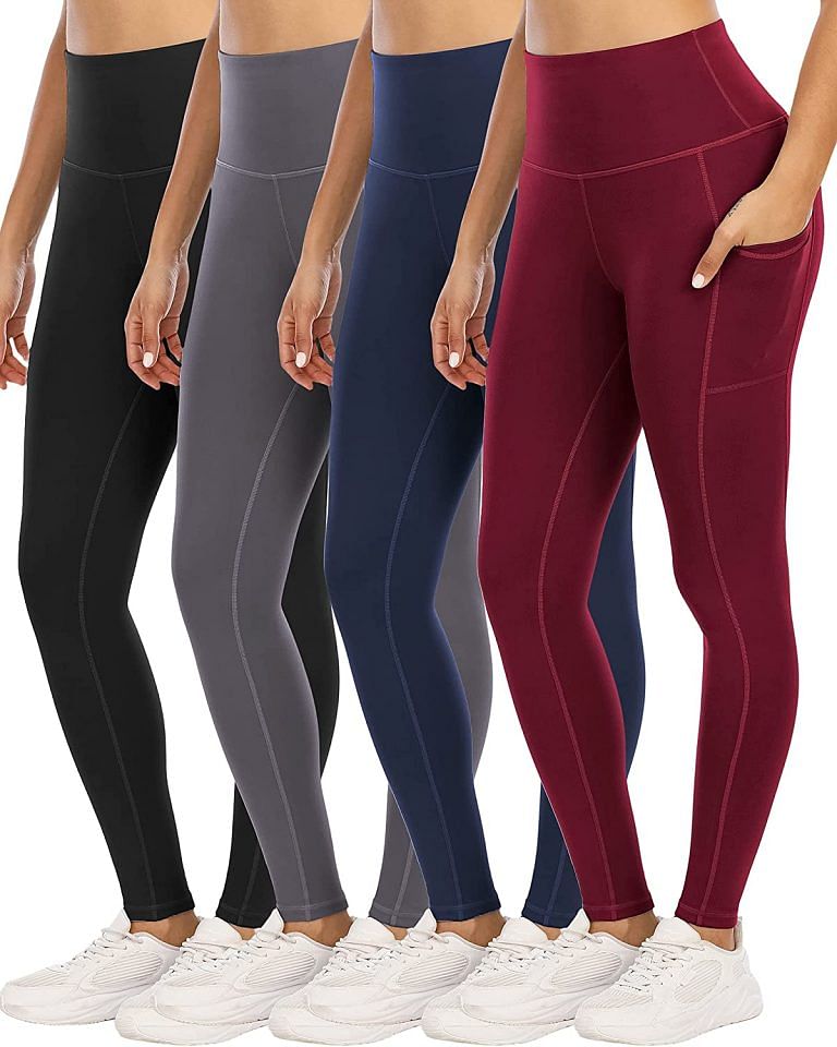 Alpaca with Llama Cactus Yoga Pants For Women High Waist Leggings with  Pockets For Gym Workout Tights : : Fashion