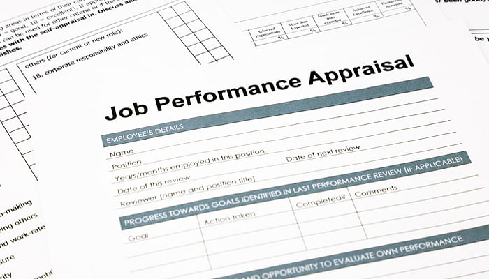 job appraisal form