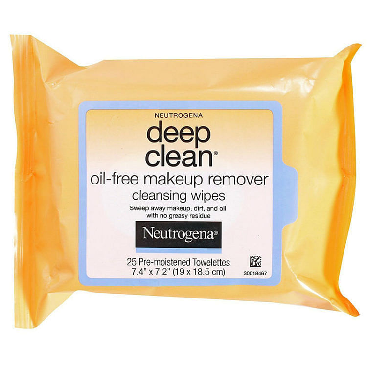 Neutrogena Deep Cleansing Oil Free Makeup Remover Cleansing Wipes $13.90