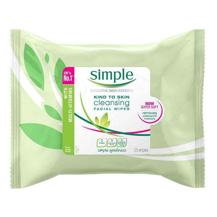 Simple Kind To Skin Cleansing Facial Wipes $13.90