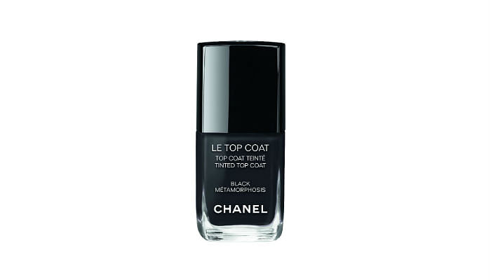 Chanel LE TOP COAT Black Metamorphosis $39