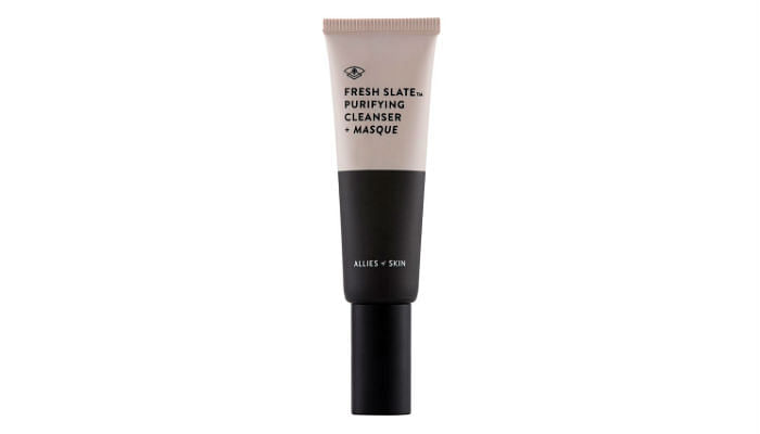 Allies of Skin Fresh Slate Purifying Cleanser + Masque, $59 (50 ml)