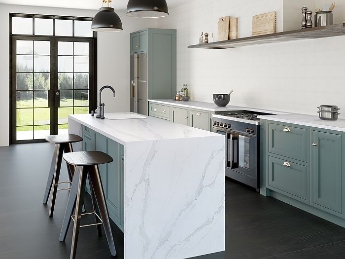 How To Get The Marble Look For Your Kitchen Countertops For Less