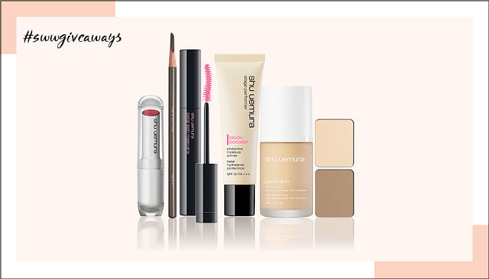 [CLOSED] WIN Shu Uemura Makeup Hamper, Worth Over $300