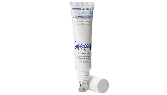 Supergoop! Advanced Anti-Aging Eye Cream SPF 37, $48