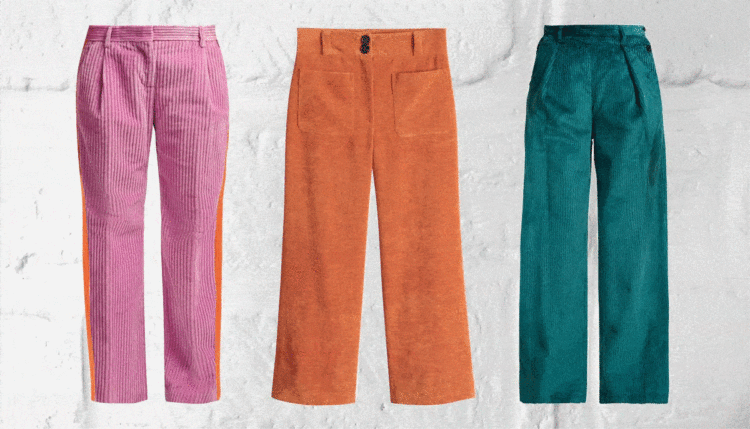 Corduroy Pants to Pair with Plain Tops - The Singapore Women's Weekly